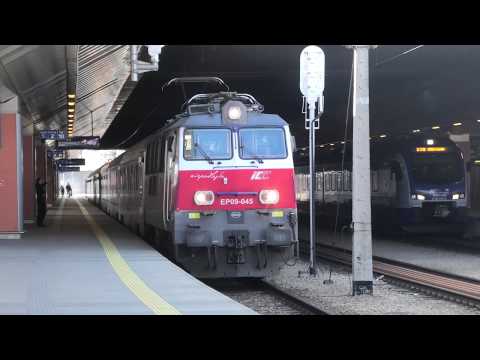 [4K] "Niepodległa" EP09-045 Kraków Główny z pociągiem InterCity "Matejko" nr IC3810