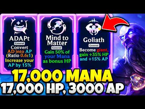 1 in a Trillion Ryze God Roll: 3K AP + 17K HP + 17K Mana | ARAM Mayhem