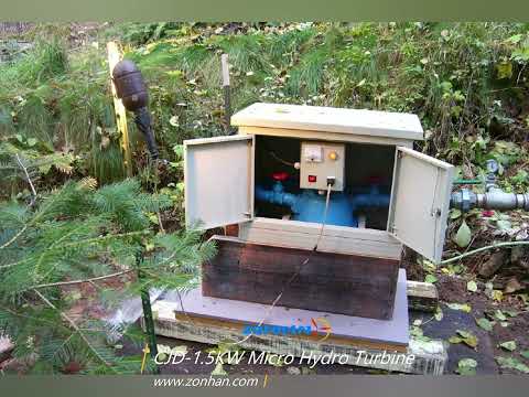 1.5kw micro hydro turbine,water turbine for home off-grid