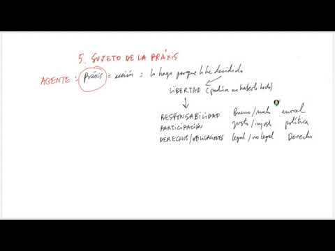 Pregunta 5 El sujeto de la práxis