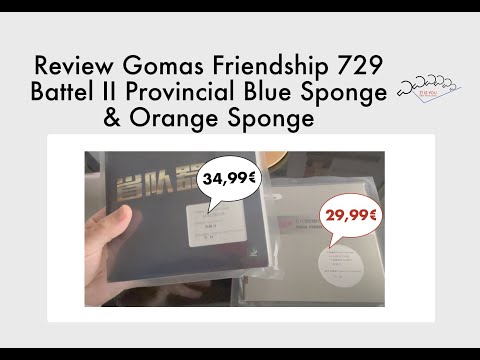 Review Gomas Friendship 729 Battle II Provincial Blue & Battle II Provincial Orange
