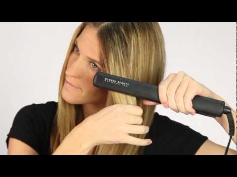 How To - Straighten with CHI Hairstyling Iron