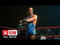 FULL MATCH The Rock Vs Rob Van Dam WCW Title Match Raw Sept 24 2001