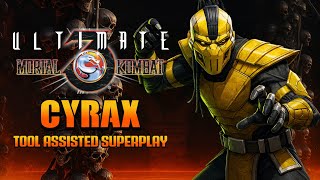 (TAS) ULTIMATE MORTAL KOMBAT 3: PLUS BETA II - CYRAX (ARCADE) #umk3