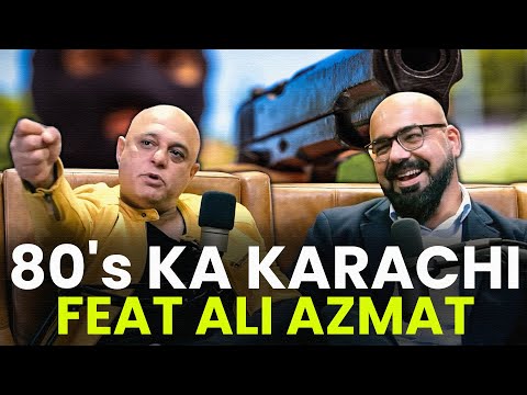 Old Karachi in the 80s || Pakistan in 80s Ali Azmat Podcast #104  || Junaid Akram Clips