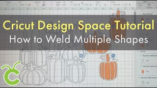 Cricut Design Space Tutorial Welding Multiple Images to Create an Overlay | CTMH Complete Creativity