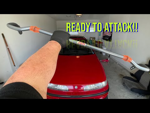 DA INTEGRA SUSPENSION UPGRADE! ASR REAR SWAY BAR INSTALL