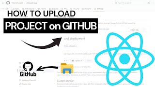 How to Upload React Website on Github in 10 Minutes 🚀 [Simple Way]