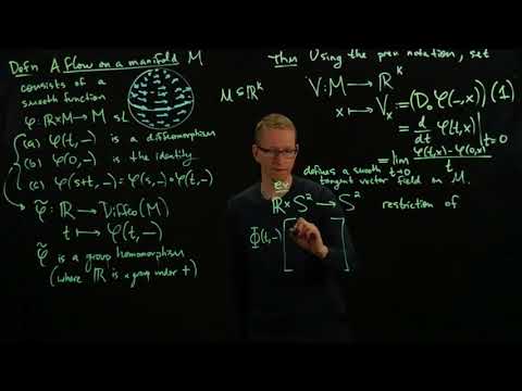 Analysis II Lecture 15 Part 2 flows on manifolds