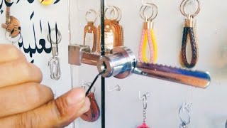 How To Open Cabinet lock With Hair pin 🛑
