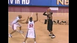 Just a quick little clip of Allen Iverson turning a grenade into a silky 27-footer