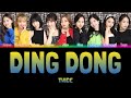 TWICE - DING DONG [Colour Coded Lyrics Han/Rom/Eng]