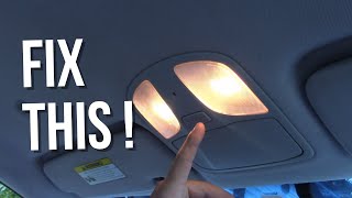 Hyundai Sonata interior lights won’t turn off repair