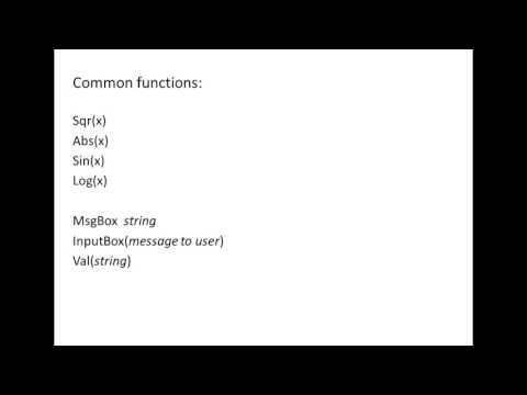 Excel VBA Topic 3.3 - Built-in Functions in VBA