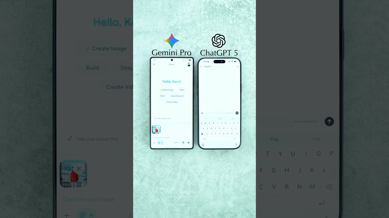 Gemini Pro vs ChatGPT 5: Image Editing Matrix Edition
