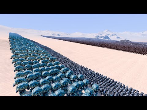 30.000 MEDIEVAL HORSEMEN vs 5.000 TORNADO TEOOPER | Ultimate Epic Battle Simulator