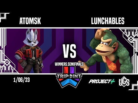 Tripoint Smash 174 - Winners Semifinals - Atomsk(Wolf) Vs. Lunchables(Donkey Kong)
