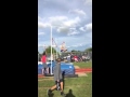 10'6 jump; pole size 12'6 weighted 135