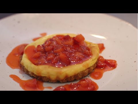 Video - Receta fácil de cheesecake de fresas