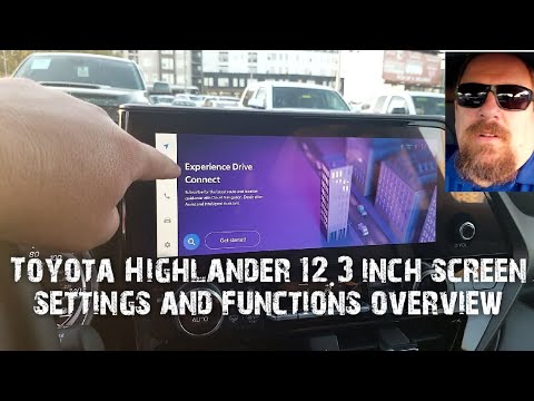 Toyota Highlander 12.3 inch screen. Customize your options 22, 23, 24,25