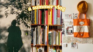 A Summer Vlog 🌞 book shopping, park days, my new book | Abbey Sy