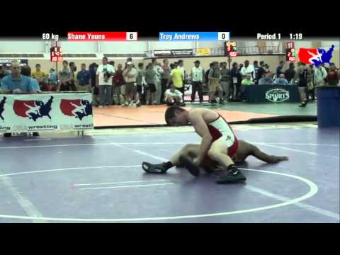 Shane Youns vs. Trey Andrews at 2013 ASICS University Nationals - FS