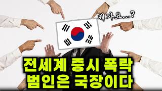 국장이 전 세계 증시를 무너뜨렸다고?