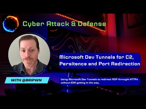 Microsoft Dev Tunnels for C2, Persistance and RDP Redirection