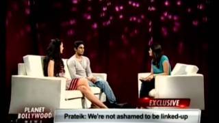 Prateik, Amy Talks About Their Kiss In Goa-Indiaecho.com