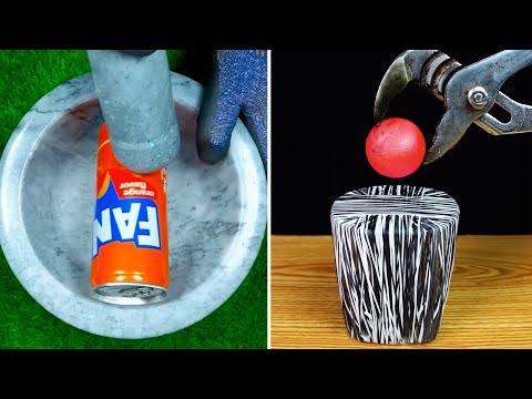 ASMR Relaxing & Satisfying Experiments for Quality Sleep & Mental Massage Ep3