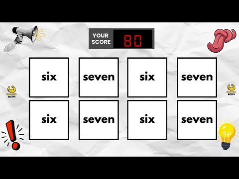 Numbers Say The Word On Beat Challenge 36 | SCORE BOARD | Fast Rhythm Test