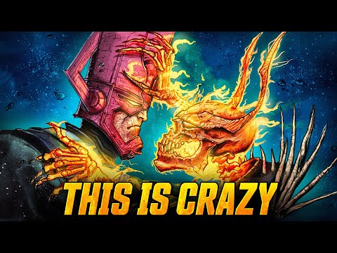 Ghost Rider Tries To Kill Galactus - Hellfire VS The Power Cosmic
