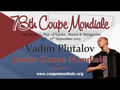 Vadim Plutalov - Russia - Junior Coupe Mondiale 2025 - Round 2
