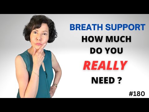 Breath Support - How Much Do You REALLY NEED?  You need to know!!