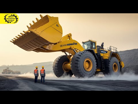 Meet the Giant Mining Wheel Loaders That Move Mountains