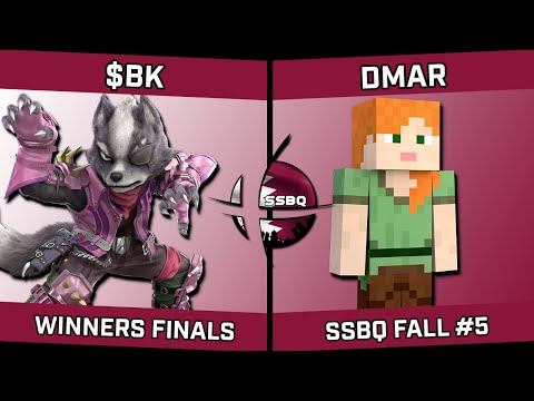 $BK (Wolf) vs Dmar (Steve) - SSBQ Fall #5 - Winners Finals