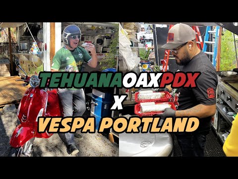 Vespa Portland x Tehuana Oaxacan Cuisine T-Shirt by RH Deluxe