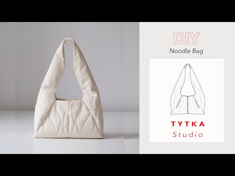 How to make quilted bag / TYTKA Noodle Bag