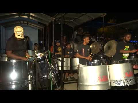 ADLIB Steel Orchestra - Iron Love  - (‘Cool Down’ version) -  Panyard recordings 2019 arr.