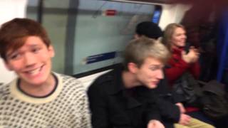 Let It Snow Christmas Flashmob (London Underground) - Out of the Blue