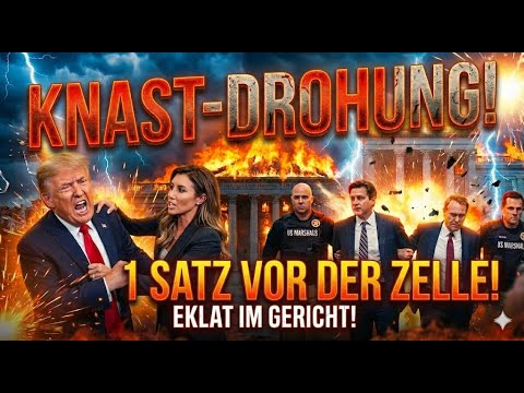 VOR 1 MINUTE: EILMELDUNG Richter droht Trump mit KNAST! Der Live Eklat im Gericht!