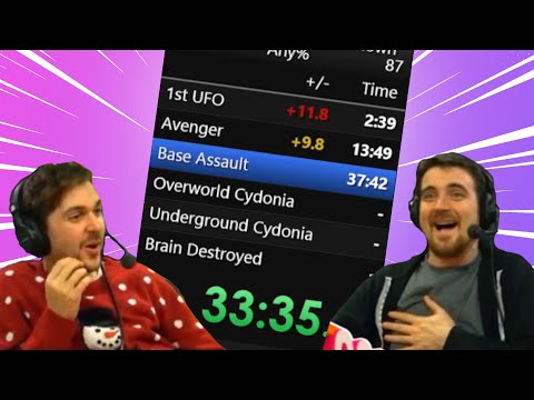 The XCOM Speed run! Yogscast Lewis and Ben Supercut