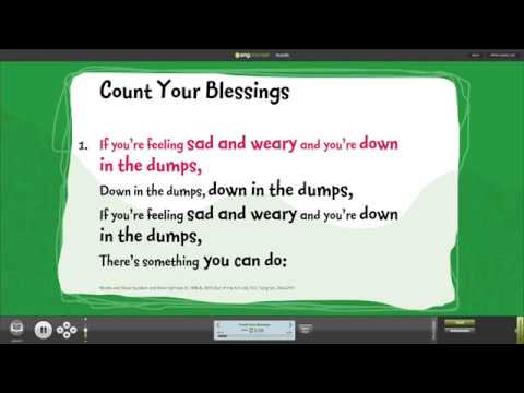 Assembly Songs - Count Your Blessings - From Out Of The Ark Music Sample