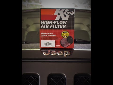 Jeep Patriot K&N Air Filter Step by Step Installation