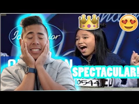 (REACTION!) Suara Anneth bisa mendapatkan Golden Tiket! -AUDITION 1 - Indonesian Idol Junior 2018