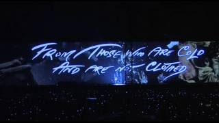 Une partie de "Bring The Boys Back Home" lors du concert de Roger Waters au Stade de France
