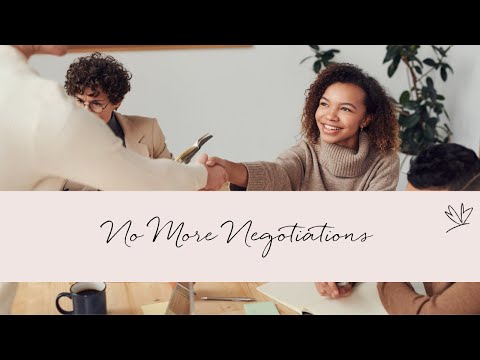 No More Negotiations