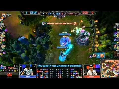 S4 Worlds Semifinal 1 SSB vs SSW Game 2 Highlights