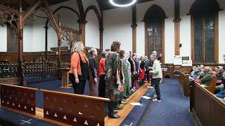 Batman at St Peters church 2021