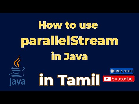 Parallel Stream In Java 8 Tamil Tutorial